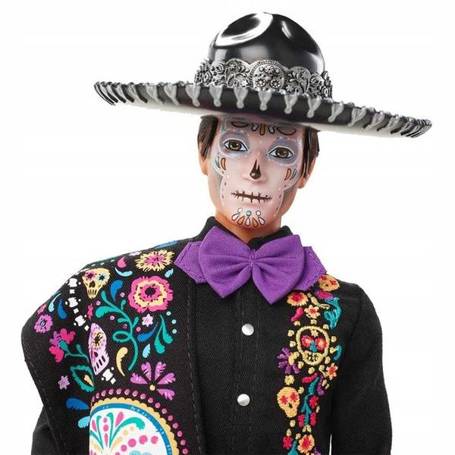 Lalka Barbie Ken kolekcjonerski Dia de Muertos 2021 GXL26