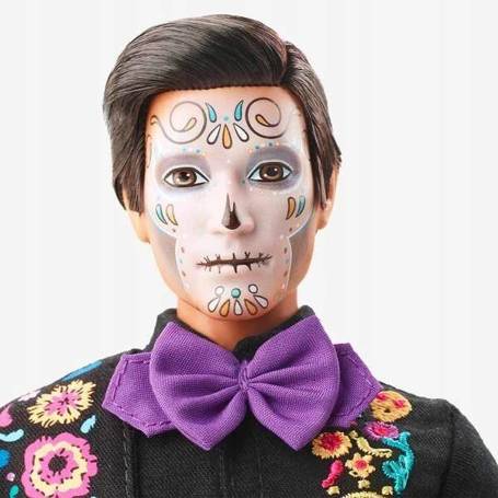 Lalka Barbie Ken kolekcjonerski Dia de Muertos 2021 GXL26