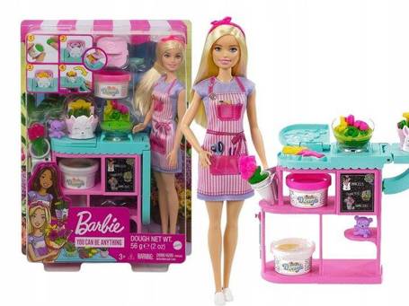 Lalka Barbie Kwiaciarnia GTN58