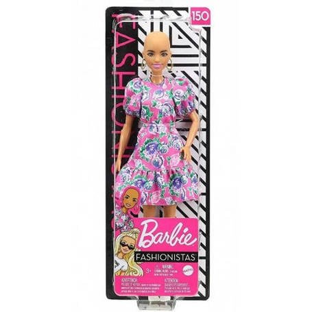 Lalka Barbie bez włosów GHW64