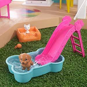 Lalka Barbie domek Dreamhouse willa z basenem GRG93