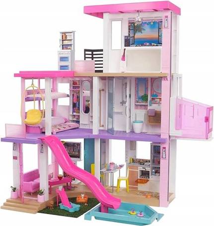 Lalka Barbie domek Dreamhouse willa z basenem GRG93