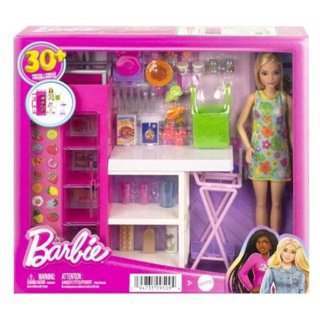 Lalka Barbie i najlepszy zestaw ze spiżarnią HJV38