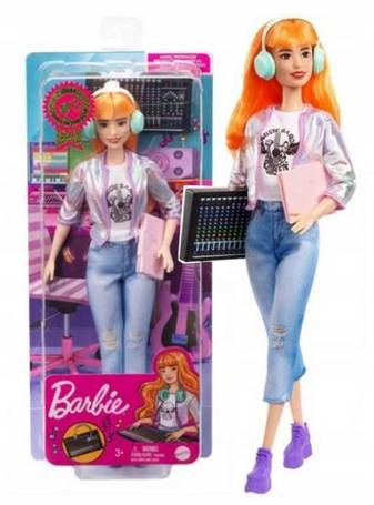 Lalka Barbie producentka muzyczna GTN79