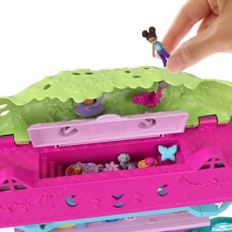 Lalka Polly Pocket Domek na drzewie zestaw HHJ06