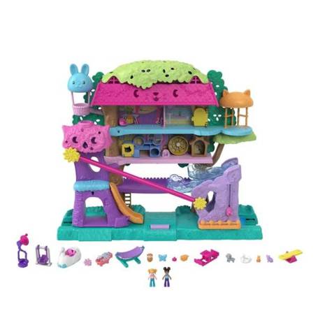 Lalka Polly Pocket Domek na drzewie zestaw HHJ06