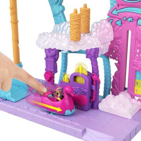 Lalka Polly Pocket Flamingowa myjnia zestaw HHJ05