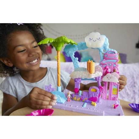 Lalka Polly Pocket Flamingowa myjnia zestaw HHJ05