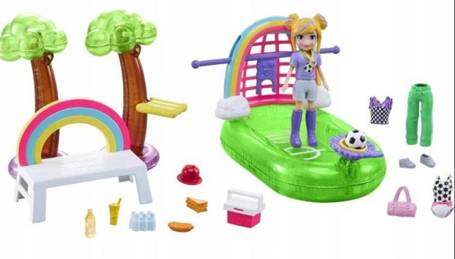 Lalka Polly Pocket zestaw sportowy boisko HDW61