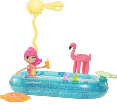 Lalka Polly Pocket zestaw sportowy koszykówka HDW62