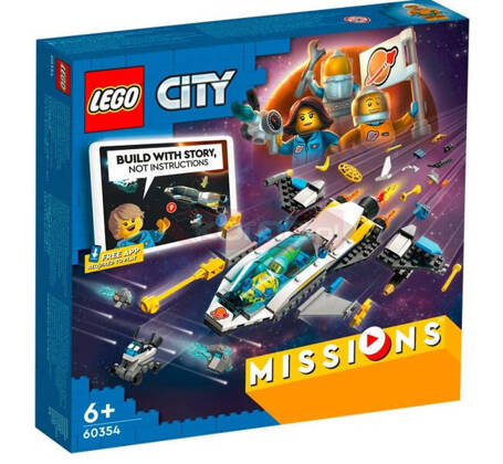 Lego CITY 60354 Wyprawy badawcze statkiem marsjańskim