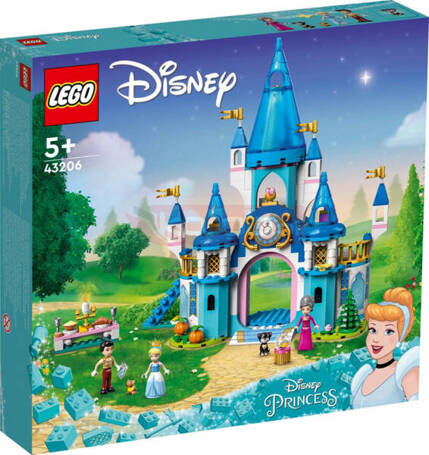 Lego DISNEY PRINCESS 43206 Zamek Kopciuszka i księcia