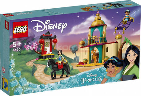 Lego DISNEY PRINCESS 43208 Przygoda Dżasminy i Mulan