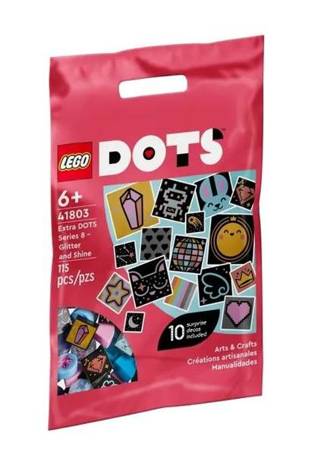 Lego DOTS 41803 Dodatki DOTS - seria 8, błyskotki