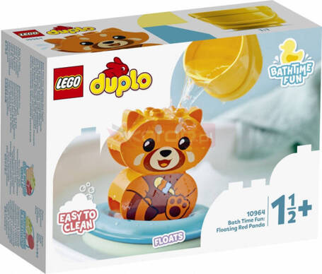 Lego DUPLO 10964 Zabawa w kąpieli: pływająca czerwona panda