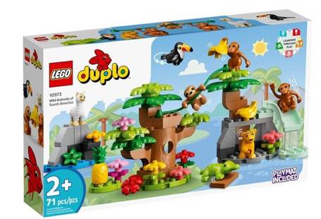 Lego DUPLO 10973 Dzikie zwierzęta Ameryki Południowej