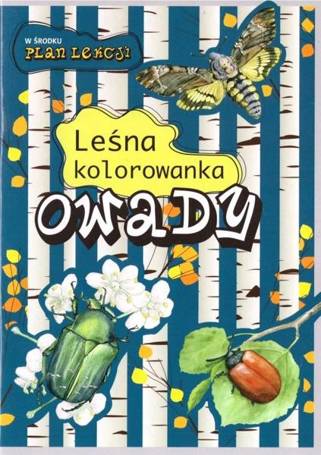 Leśna kolorowanka. Owady