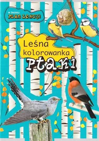 Leśna kolorowanka. Ptaki