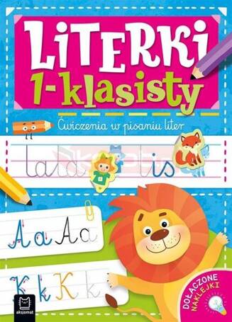 Literki 1-klasisty. Ćwiczenia w pisaniu liter