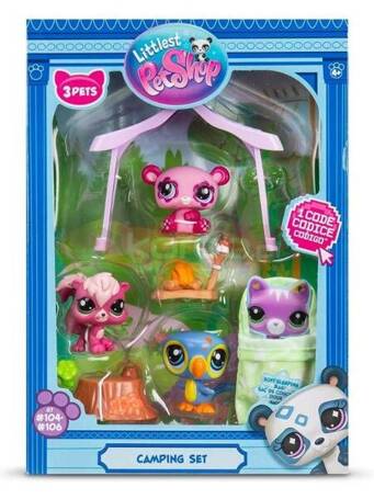 Littlest Pet Shop Zestaw kempingowy