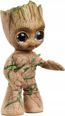 MARVEL I AM GROOT MASKOTKA 28 CM interaktywna HJM23