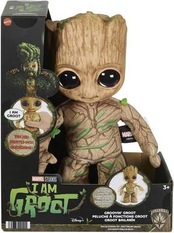 MARVEL I AM GROOT MASKOTKA 28 CM interaktywna HJM23