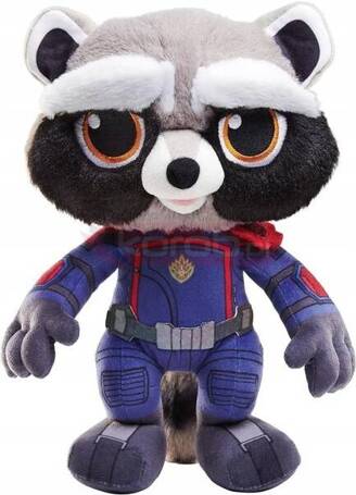 MARVEL STRAŻNICY Z GALAKTYKI Rocket Racoon MASKOTKA 28 CM interaktywna HPF03