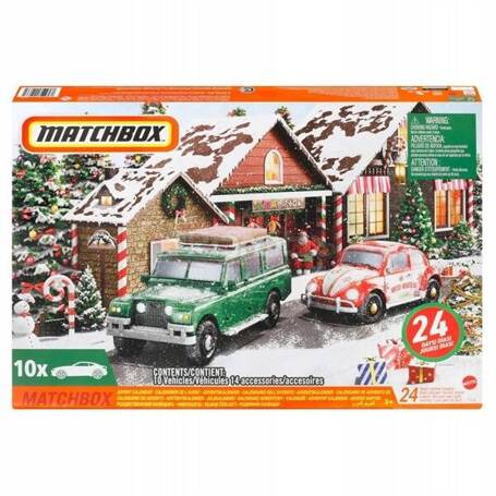 MATCHBOX KALENDARZ ADWENTOWY 24 niespodzianki HLH04