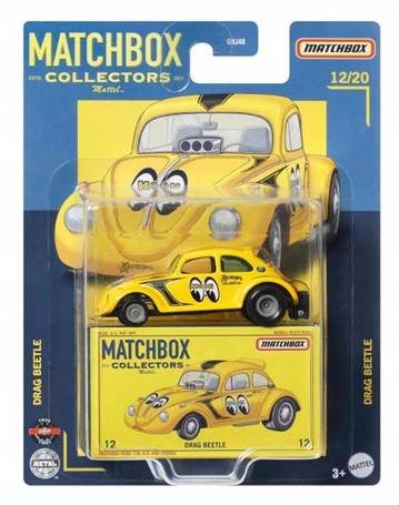 MATCHBOX SAMOCHODZIK DRAG BEETLE HFL89