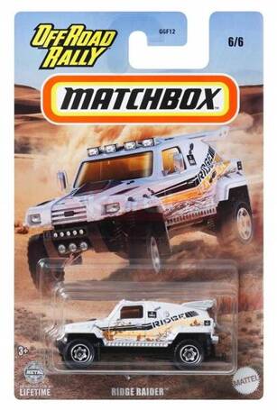 MATCHBOX SAMOCHODZIK OFF ROAD RALLY 6/6 Ridge Raider HVT06