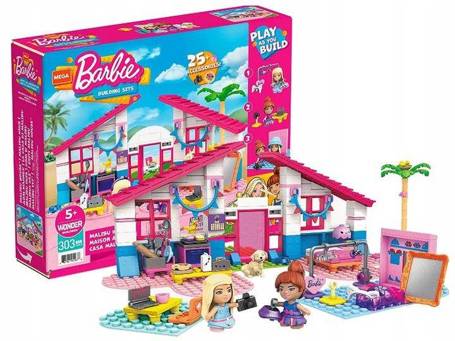 MEGA BLOKS Barbie dom z Malibu GWR34