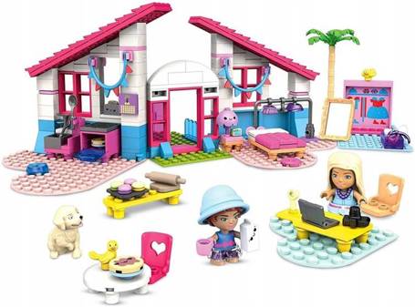 MEGA BLOKS Barbie dom z Malibu GWR34