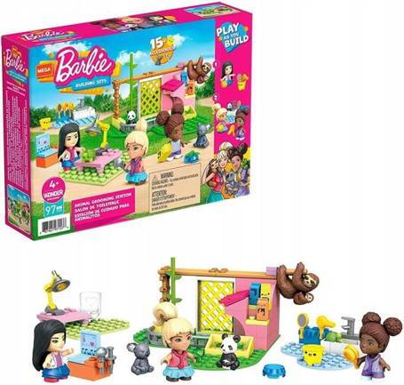 MEGA BLOKS Barbie salon dla zwierząt GYH09