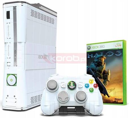 MEGA BLOKS VIDEO GAME CONSOLE Microsoft Xbox 360 zestaw kolekcjonerski HWW15