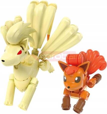 MEGA CONSTRUX KLOCKI 145 el POKEMON VULPIX EWOLUCJA HTH79