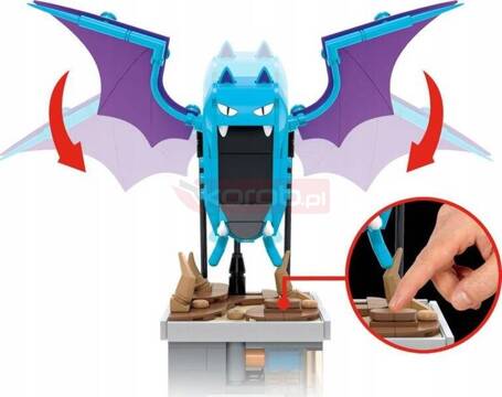 MEGA CONSTRUX KLOCKI 318 el POKEMON GOLBAT z funkcją ruchu HTH72