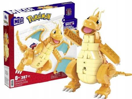 MEGA CONSTRUX KLOCKI 387 el POKEMON DRAGONITE HKT25