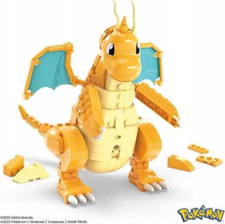 MEGA CONSTRUX KLOCKI 387 el POKEMON DRAGONITE HKT25