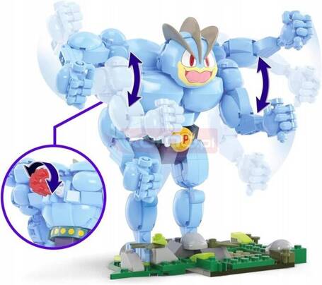 MEGA CONSTRUX KLOCKI 401 el POKEMON MACHAMP HTH70