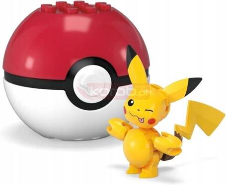 MEGA POKEMON KLOCKI 16 el Pokeball z figurką Pikachu HTH96