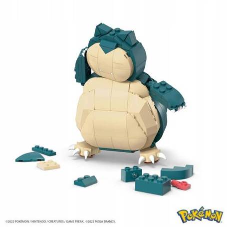 MEGA POKEMON KLOCKI 246el FIGURKA SNORLAX HLB70