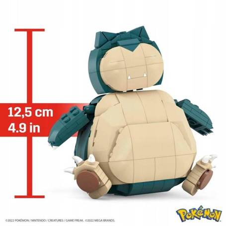 MEGA POKEMON KLOCKI 246el FIGURKA SNORLAX HLB70