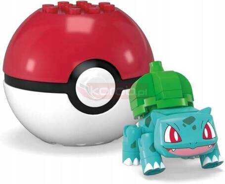 MEGA POKEMON KLOCKI 30 el Pokeball z figurką Bulbasaur HTH93