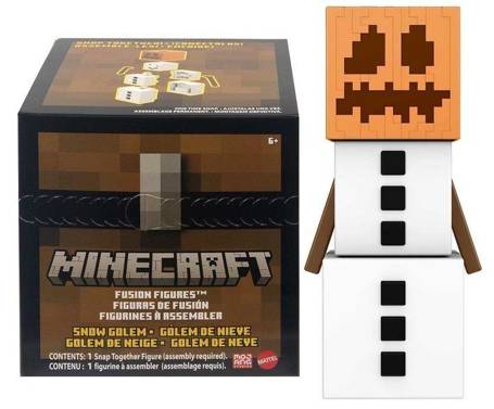 MINECRAFT SNOW GOLEM duża figurka 21,5 cm HDV54