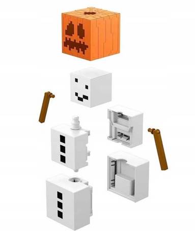 MINECRAFT SNOW GOLEM duża figurka 21,5 cm HDV54