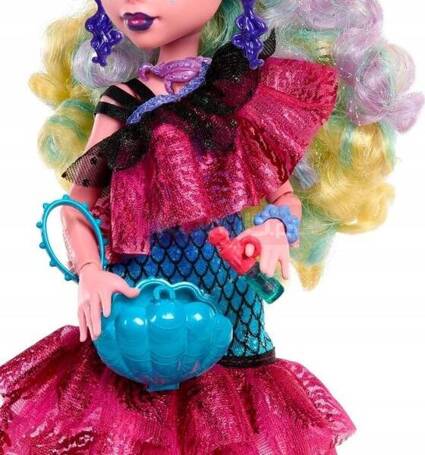 MONSTER BALL LALKA MONSTER HIGH LAGOONA BLUE lalka w imprezowym stroju HNF71