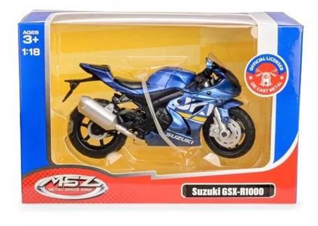 MSZ 1:18 SUZUKI GSX-R1000/ 67703/blue