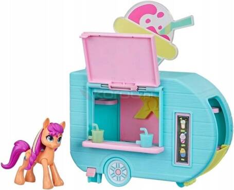 MY LITTLE PONY CIĘŻARÓWKA SMOOTHIE + KUCYK SUNNY zestaw do zabawy F6339