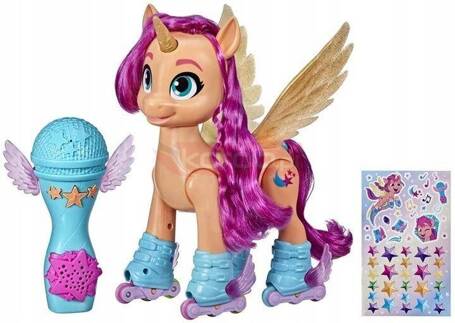 MY LITTLE PONY ŚPIEWAJĄCA SUNNY na rolkach F1786