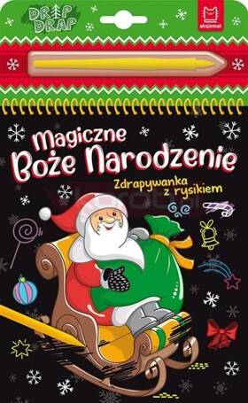 Magiczne Boże Narodzenie. Zdrapywanka z rysikiem